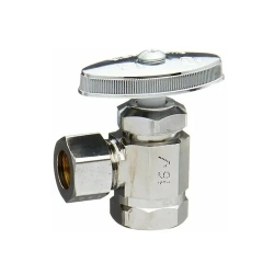 Llave de anglo sencilla brasscraft 1/2 x 3/8