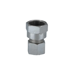 Adapter hembra de 3/8 x 1/4 de metal cromada rb266cp66