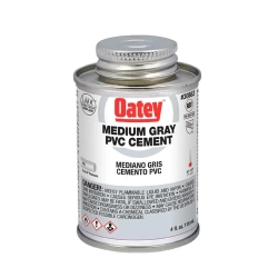 Pegamento para pvc gris 1/4 pinta