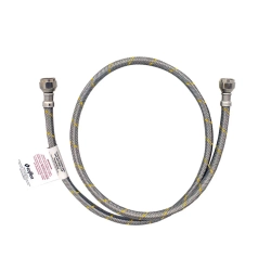 Tubo de abasto (manguera) inoxidable para gas de 3/8 x 3/8 coflex