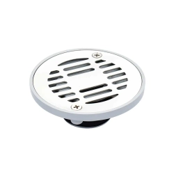 Parrilla de baño redonda de acero inoxidable coflex
