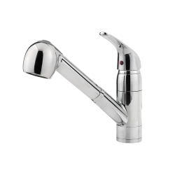 Llave fregador cromada pull out pfister