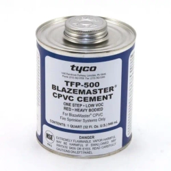 Pegamento de 1/4 galones blaze master cpvc tyco