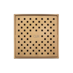 Parrilla tamaño 4x4” serie lagos tulia de bronze qm