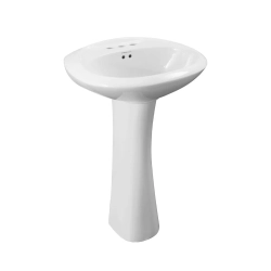 Lavamanos blanco de pedestal  modelo olympus american standard