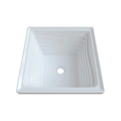 Tina de lavar blanca 46x46 modelo aqua firplak (mueble se vende por separado)