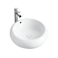 Lav  ceramico redondo ancho ez john m-105