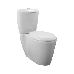 Inodoro blanco de dos piezas modelo elemento american standard