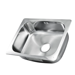Fregador sencillo tamaño 22 x 17.5 x 7.5 pulgadas fv