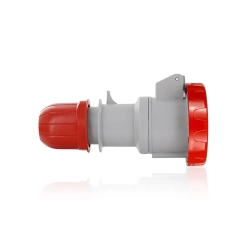 Conector plug grado industrial tipo pin 16 amperios 415 voltios 3 polos 4 hilos c6