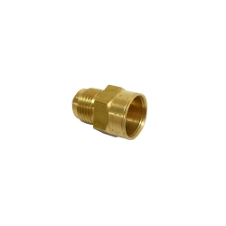 Adapter flare 45 3/8 x npt ri h 1/4 26f106