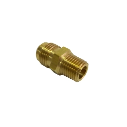 Conector flare macho de 3/8 a 1/4  para gas de refrigeración
