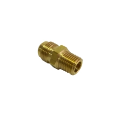 Conector flare macho 1/2 a 1/2 para gas de refrigeración