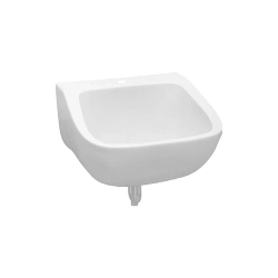 Lavamanos quirurgico con soporte de 28x22 1 hueco zurn