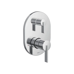 Llave  de baño (trim) sin regadera acabado cromado modelo cia moen