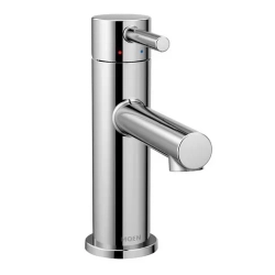 Llave de lavamanos baja monomando acabado cromado moen