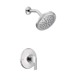 Llave de baño (trim) con regadera acabado cromado modelo doux moen
