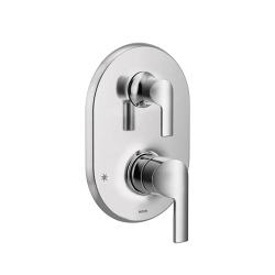 Llave de baño (trim) sin regadera con desviador (diverter) acabado cromado modelo m-core moen