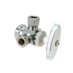 Llave angulo de salida doble 1/2 x 1/4 x 1/4