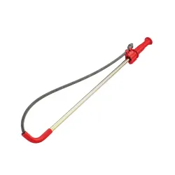 Destapador tipo baston para inodoro de 3 pies