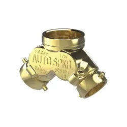 Siamesa doble de 4 pulgadas a 2 y media