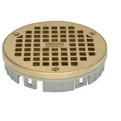 Parrilla redonda de 5  de bronce para cuerpo # 2491 lc-fr05pb