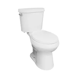 Inodoro corto minoa blanco con asiento