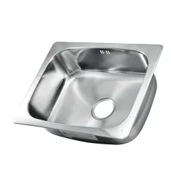 Fregador sencillo tamaño 22 x 17.5 x 7.5 pulgadas fv