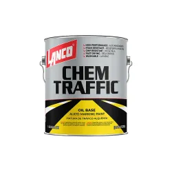 Pintura amarillo trafico lanco 1/4 de galon