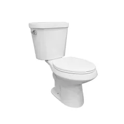 Inodoro blanco alargado de 17 de altura minoa