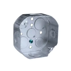 Caja octagonal combinada 1/2 x 3/4