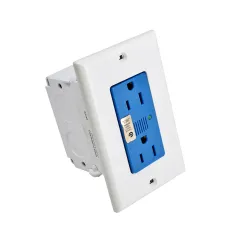 T/C dob t/fuent c/tapa /caja p/panel tvss 476