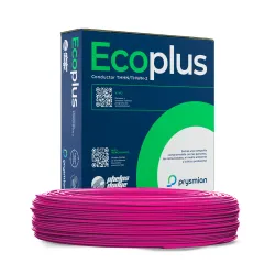 Alambre thhn-thwn #14 awg rosado rollo