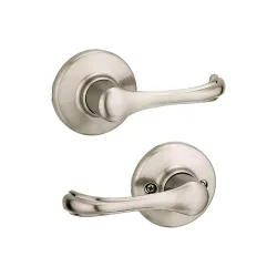 Cerradura para closet y puertas de interiores modelo dorian lever kwikset