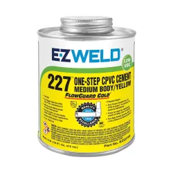 Pegamento para cpvc 1/4 de pinta e-z weld