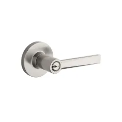 Cerradura sin llave acabado satinado modelo lever westley kwikset