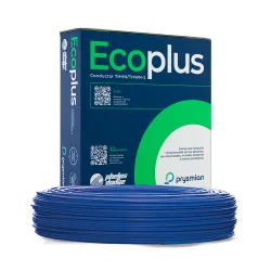 Alambre thhn-thwn #12 awg azul rollo