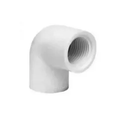 Codo adapter de 1/2 pvc para agua potable escala 40 2901791