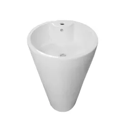 Lavamanos de una sola pieza tipo vaso.